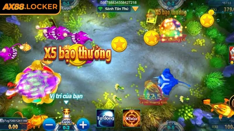 Hệ số trả thưởng theo sinh vật đầy hấp dẫn