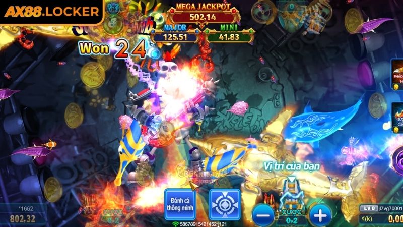 Hiệu ứng mãn nhãn cùng boss khủng