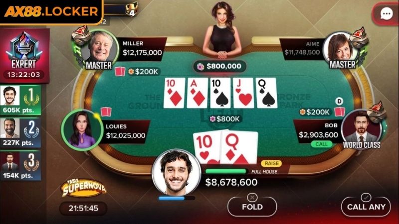 Tìm hiểu toàn diện cách chơi Poker AX88 cho người mới
