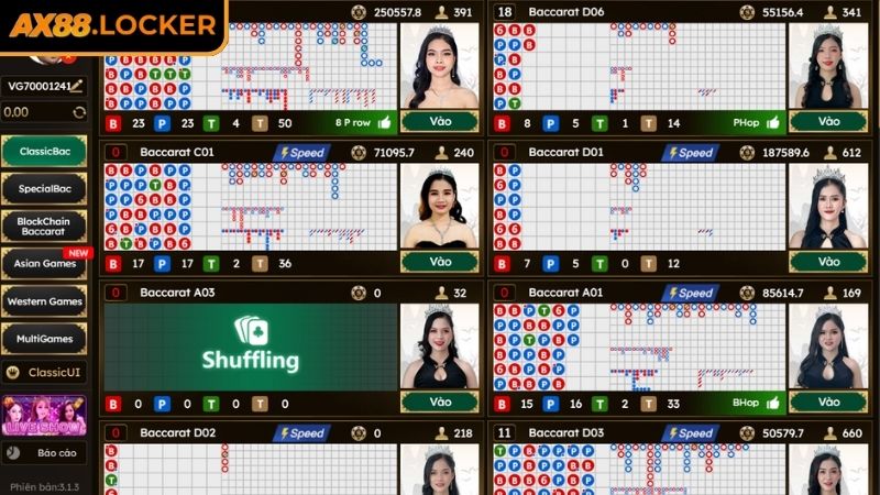 Điểm mạnh vượt trội của sảnh EBET AX88