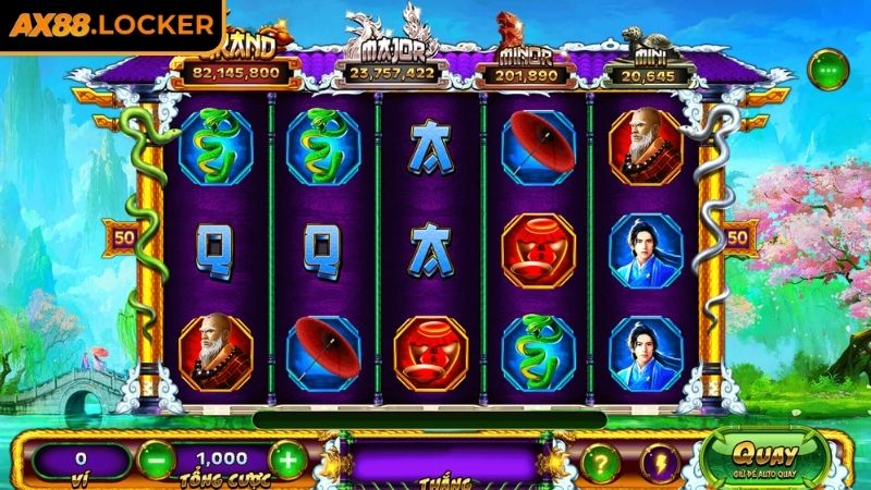 Tận dụng tính năng Bonus trong game Thanh Xà Bạch Xà AX88